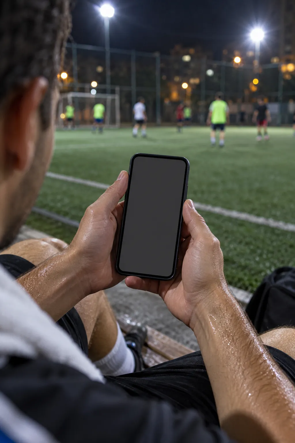 Telefonundan ödeme yapan oyuncu
